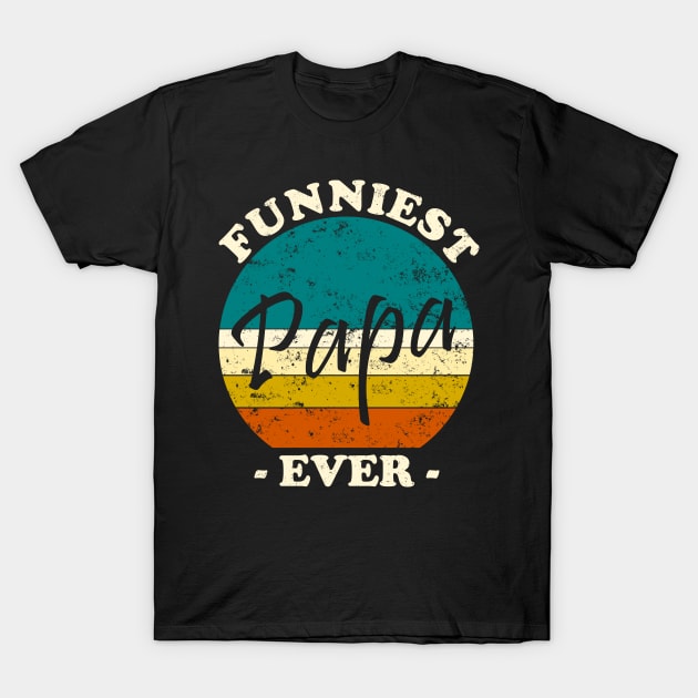 Funniest papa ever vintage gift for grandpa papa vintage lover T-Shirt by Inyourdesigns